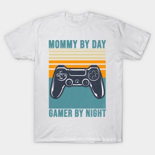 Mommy by day gamer by night T-Shirt